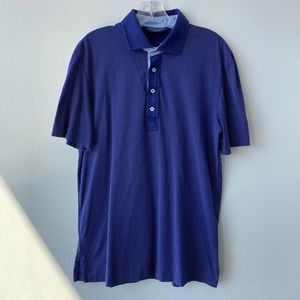Men’s poke-a-dot polo